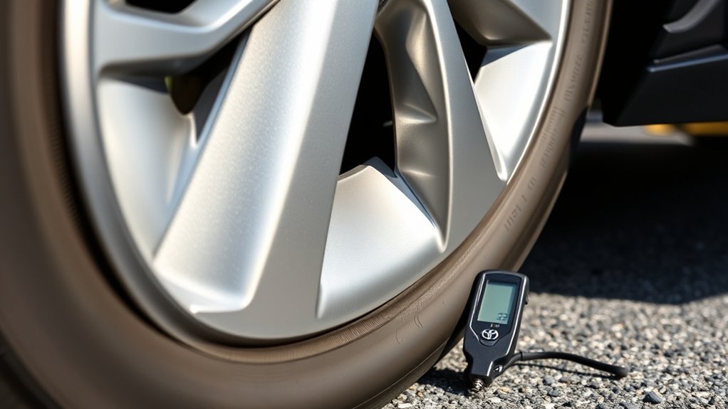 regular tire pressure checks