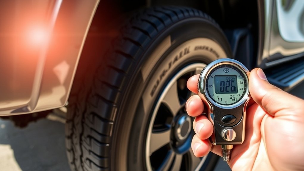 regular tyre pressure checks