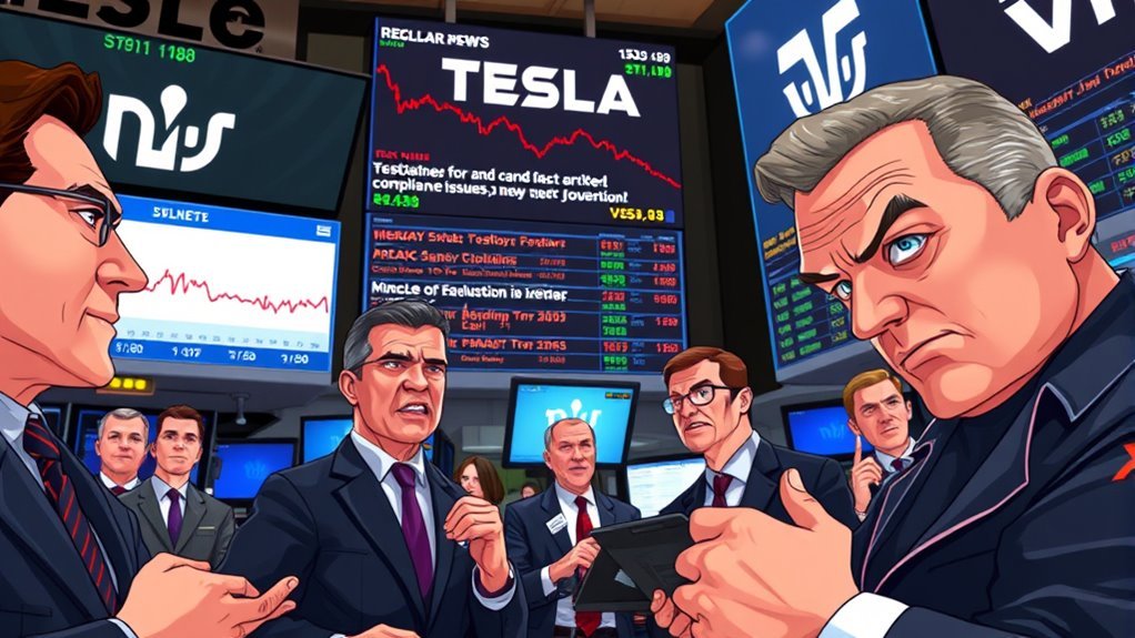 regulatory challenges impacting tesla