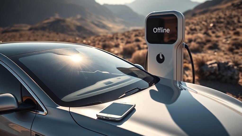 remote charging in low signal