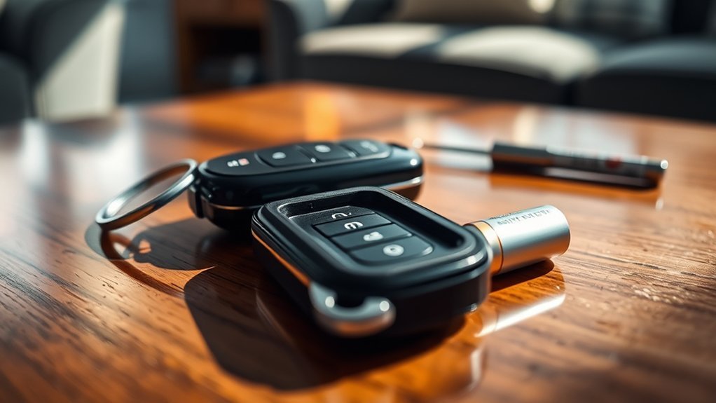 replace car key battery