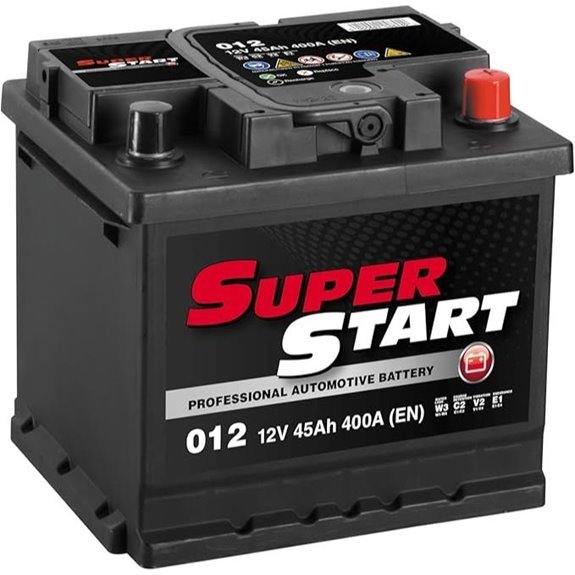 Super Start 012 12V 45Ah 400A Car Van & SUV Replacement Battery