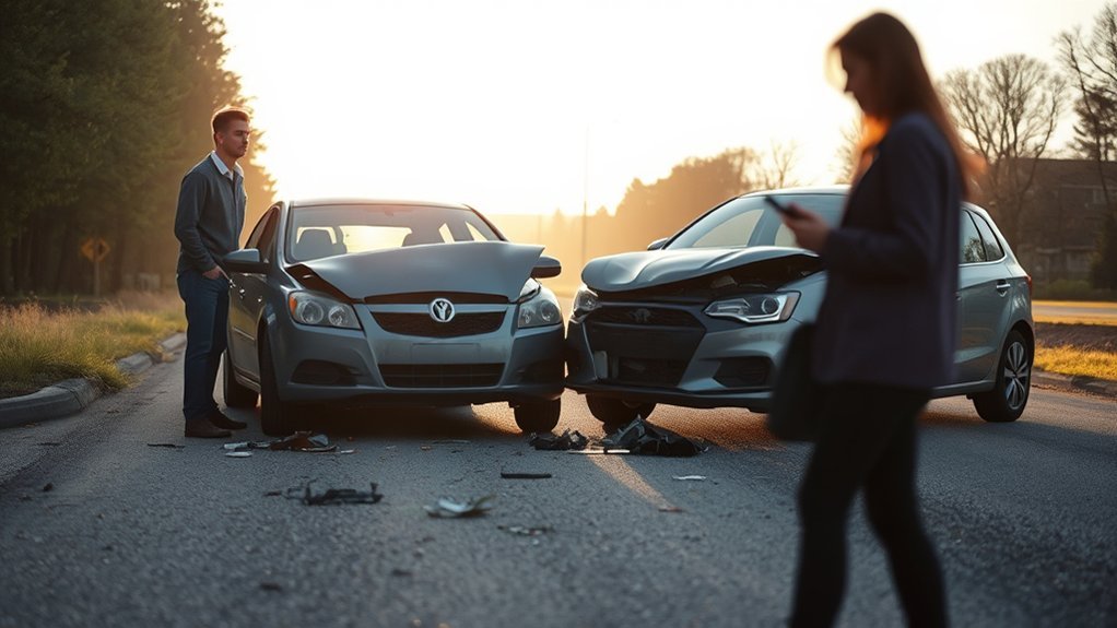 report minor accidents responsibly