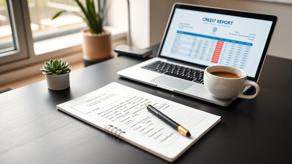 review credit report regularly