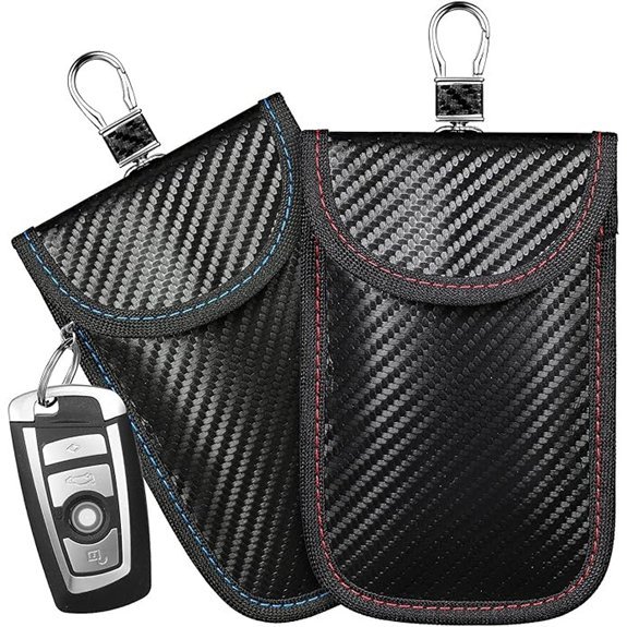 Bag Key Protector RFID Anti-Theft Holder (2 Pcs)
