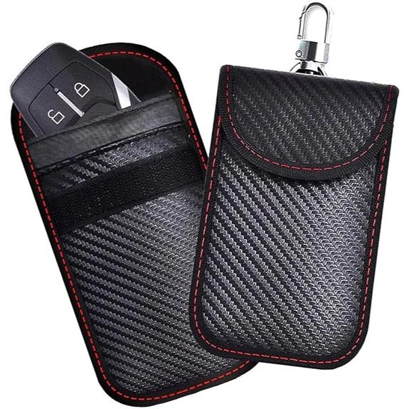 Key Fob Protector Pouch - RFID Blocking Anti-Theft