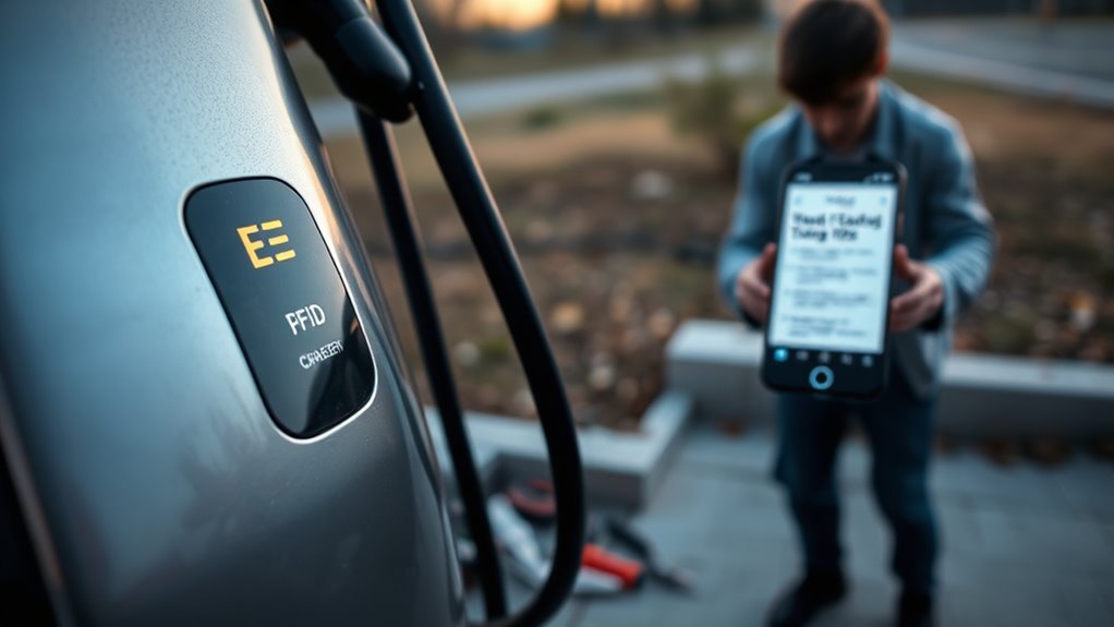 rfid issues at ev chargers