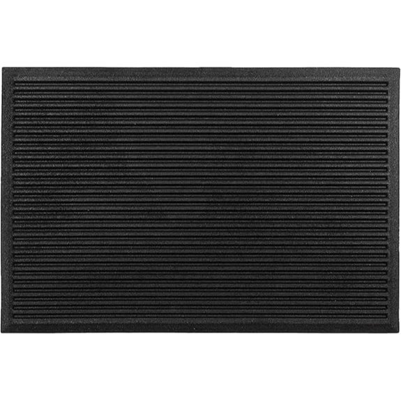 Ribbed Harmony Outdoor Boot Scraper Mat (60x40cm)