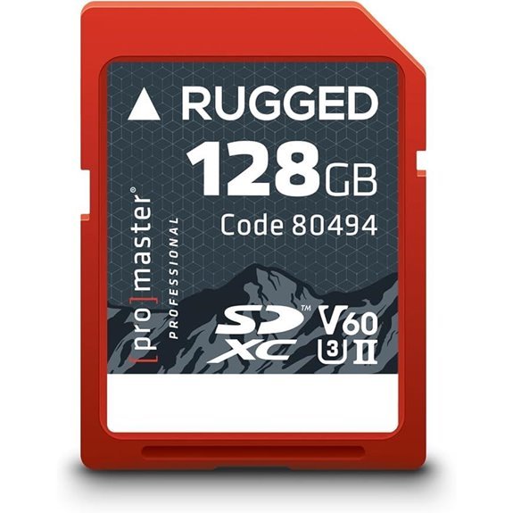 ProMaster SDXC 128GB Rugged UHS-II V60 Memory Card (Model 80494)