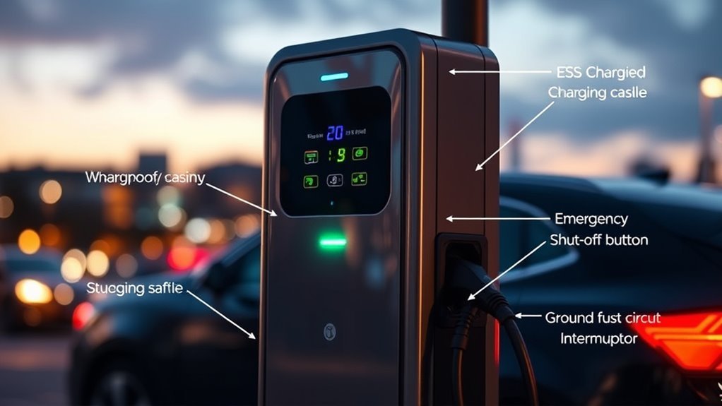 safety features for evse