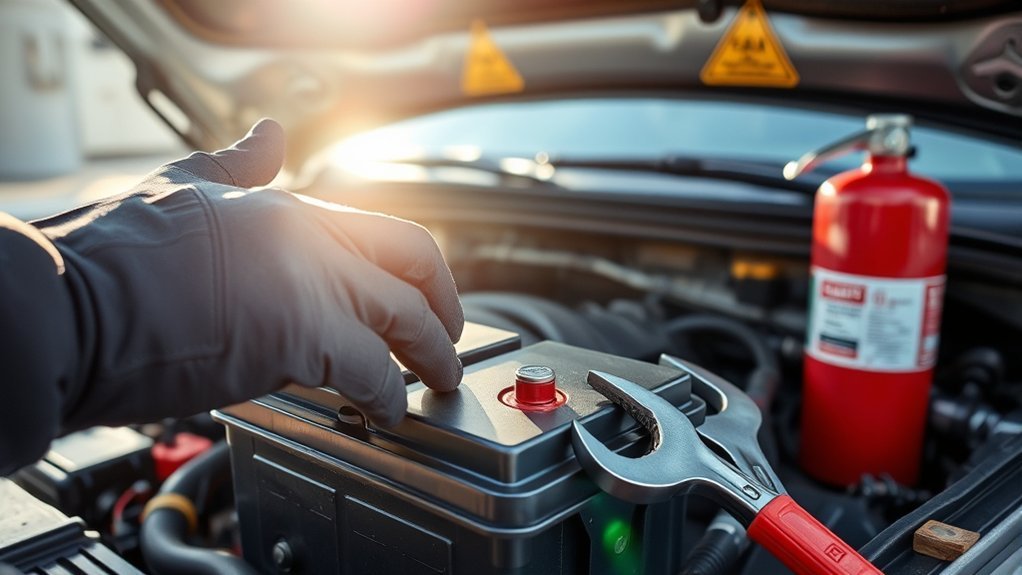 safety precautions for battery