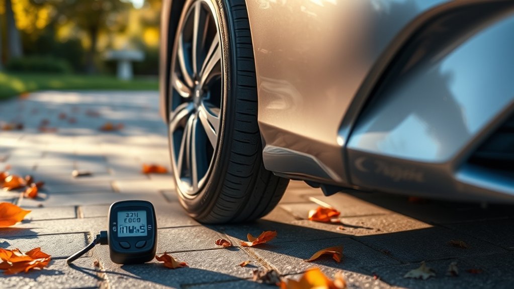 seasonal tire pressure adjustments