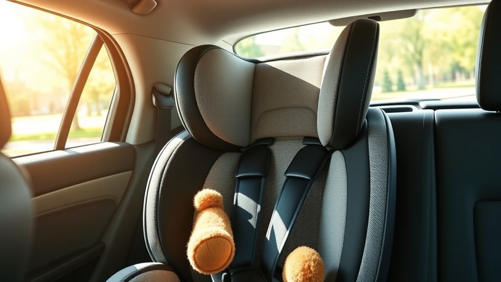 securely install car seat