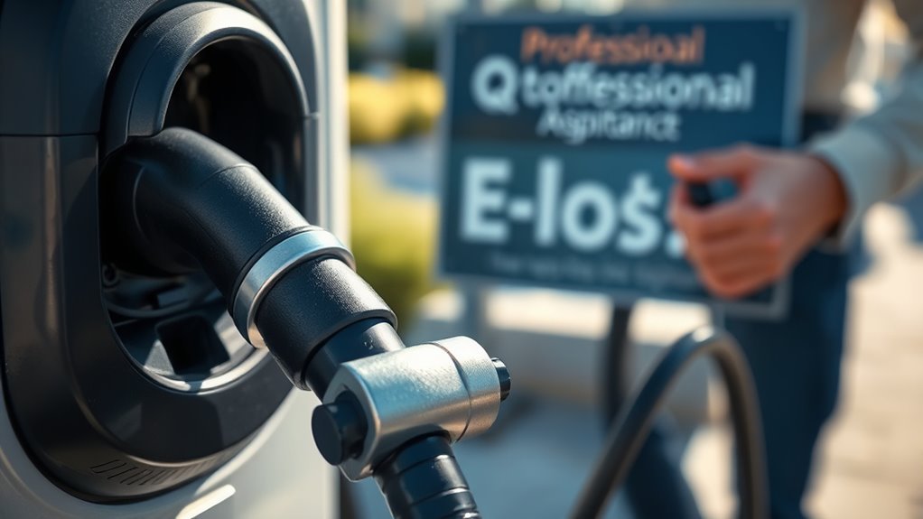 seek professional charging assistance