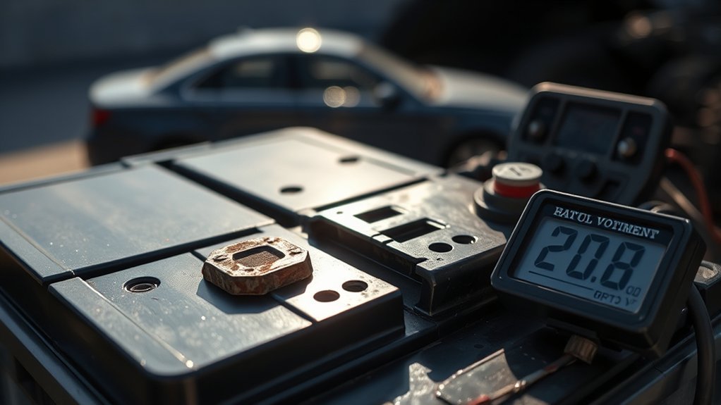 signs of battery failure