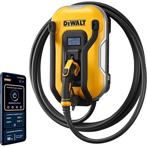 DEWALT Level 2 EV Charger with App Control
