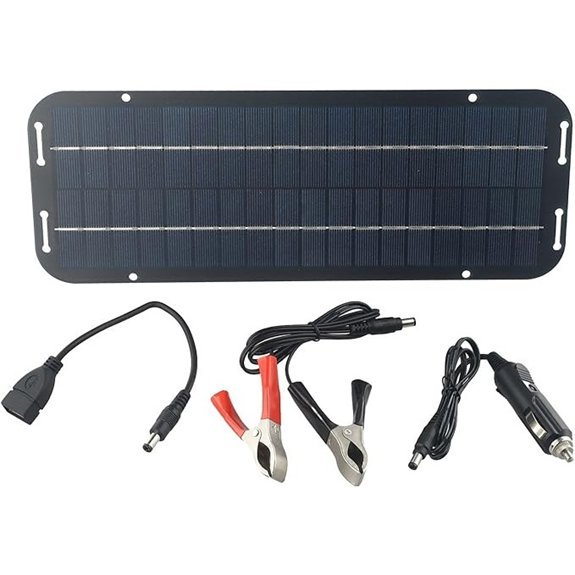 60W 12V Monocrystalline Solar Panel Charger