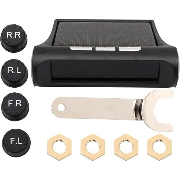 OUNONA Wireless Solar Tire Pressure Monitor System