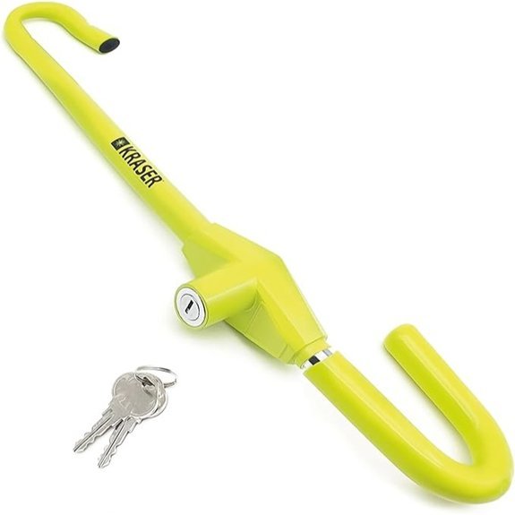 KRASER KR835 Steering Wheel Brake Pedal Lock