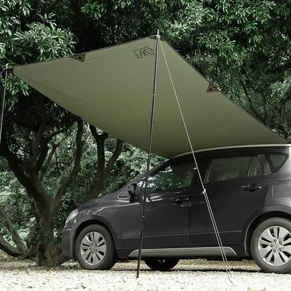 Car Awning for SUV and Camping Vehicles