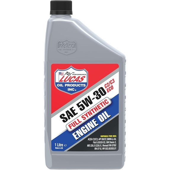 Lucas Oil 47036 Synthetic 5W-30 C2/C3 ECO Engine Oil - 1 Litre