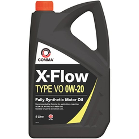 Comma X-Flow Type VO 0w-20 Synthetic Engine Oil