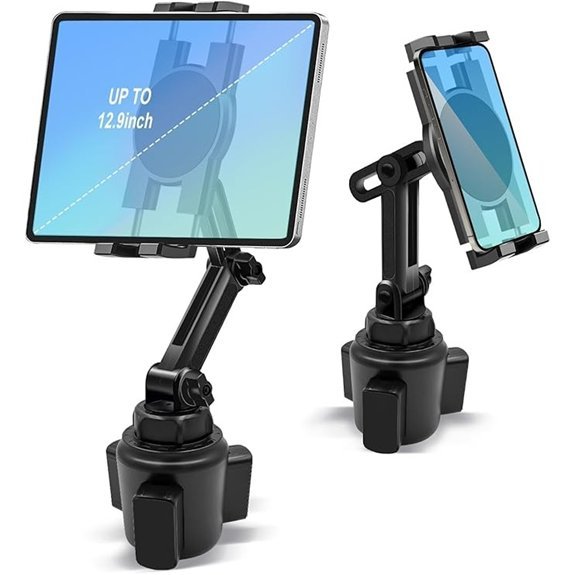 Cup Holder Car Tablet Mount for iPads and Tablets