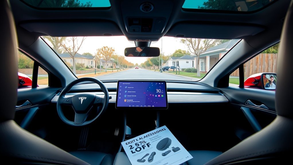 tesla accessory discount strategies