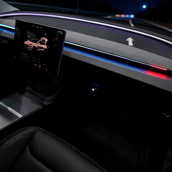 Tesla Smart Blind Spot Detection Ambient Lighting Kit