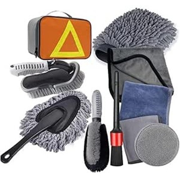 9 Pcs Car Wash Tool Cleaning Kit for Tesla