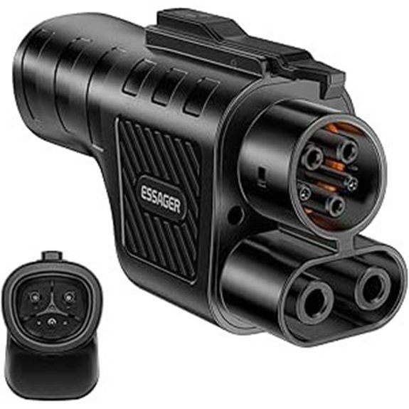 ESSGAER NACS to CCS1 Car Adapter for Tesla