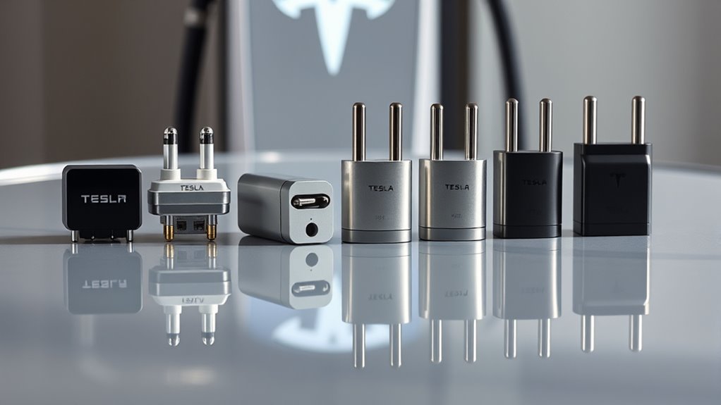 tesla charging adapter compatibility