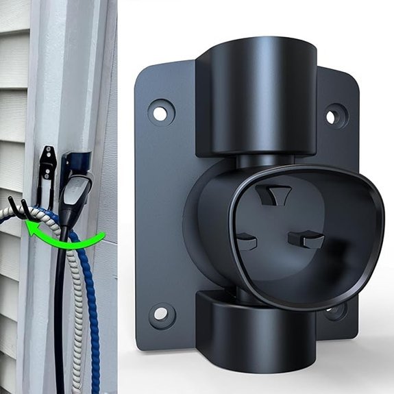 Tesla Charger Wall Mount Cable Organizer