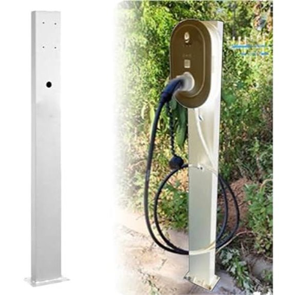 Electric Vehicle Charging Post for Tesla