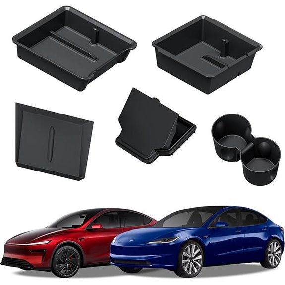 Carwiner Center Console Organizer for Tesla Model Y/3