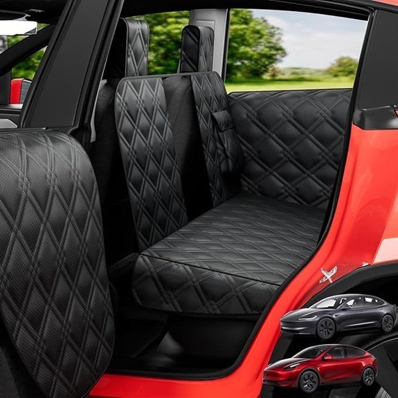 Dog Car Seat Cover for Tesla Model Y & 3