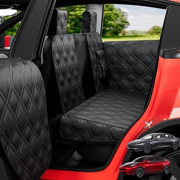 Dog Car Seat Cover for Tesla Model Y & 3