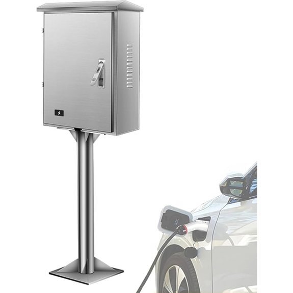 Freestanding EV Charger Stand for Tesla Models