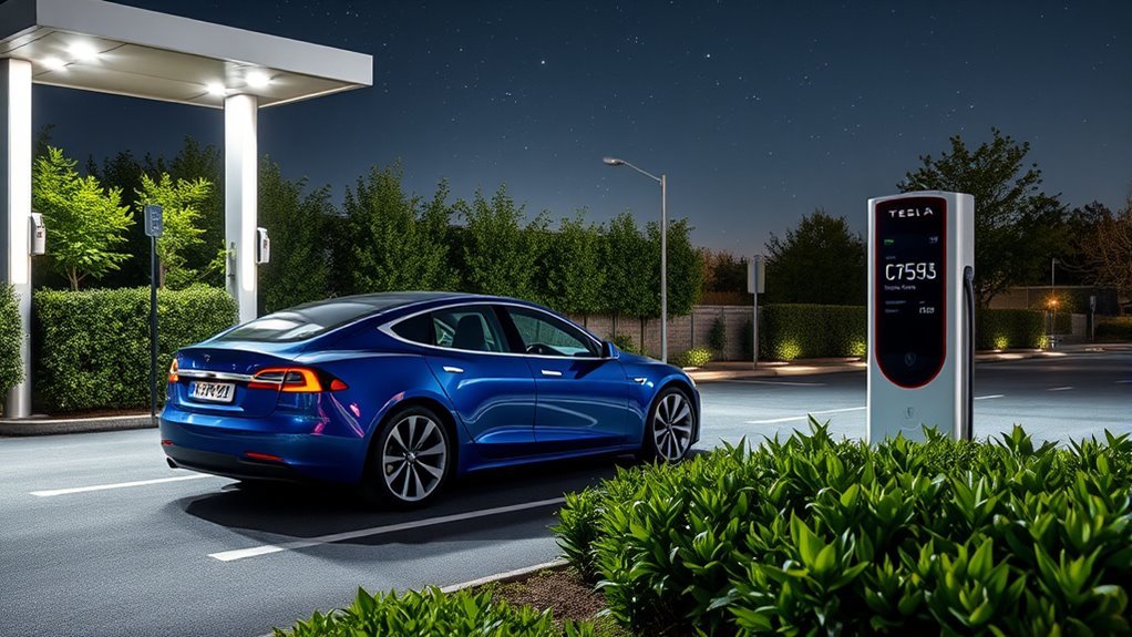 tesla ev charging expenses