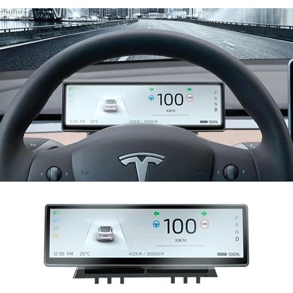 Tesla Model Y/3 Head-Up Display with Touchscreen