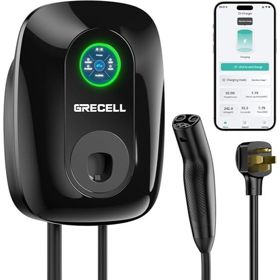 GRECELL Tesla Wall Charger NACS Level 2 EV Charger