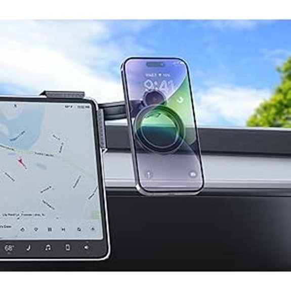 Tesla Magnetic Car Phone Holder Mount for iPhone & Android