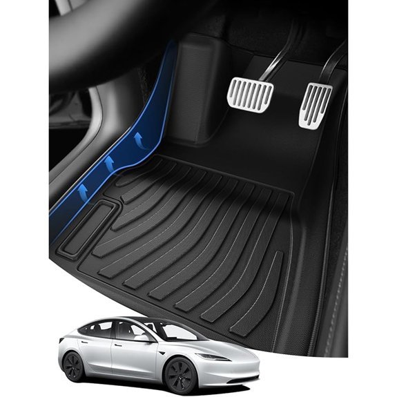 Tesla Model 3 Floor Mats (2021-2024) Black