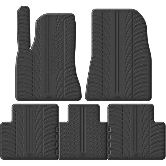 Gledring Rubber Mats for Tesla Model 3 (5 Pieces)