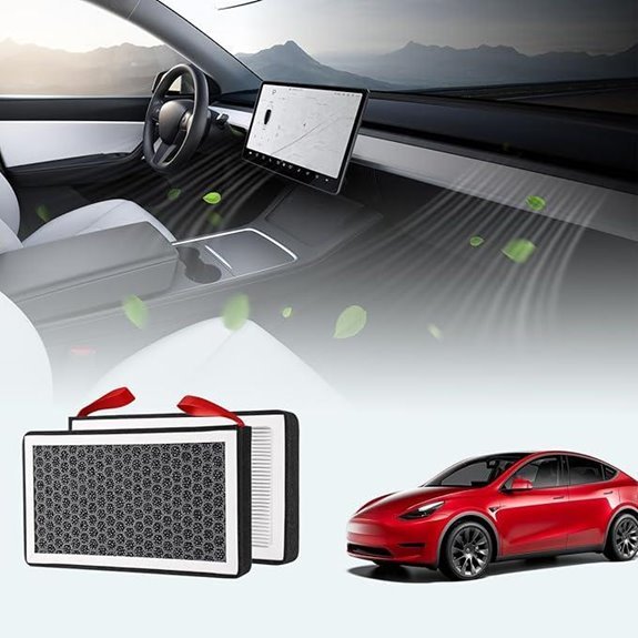 BASENOR HEPA Cabin Air Filter for Tesla Model 3/Y