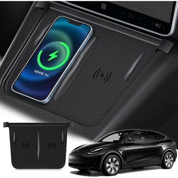 Tesla Wireless Charging Pad for Model 3/Y (Black)