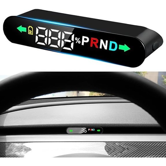 ASVEGE Mini HUD for Tesla Model 3/Y (2019-2022)
