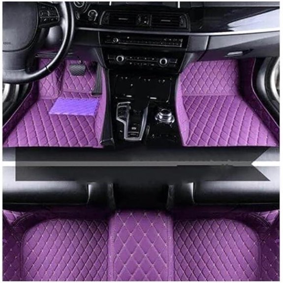 Tesla Model X 2016-2023 Leather Floor Mats