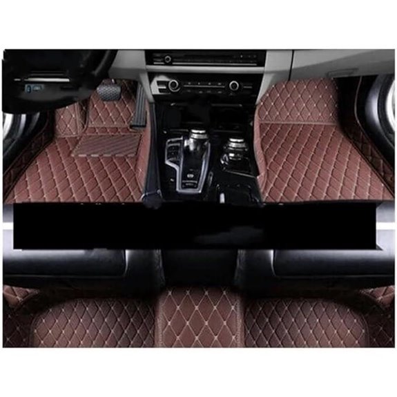 Tesla Model X Leather Floor Mats (2016-2023)