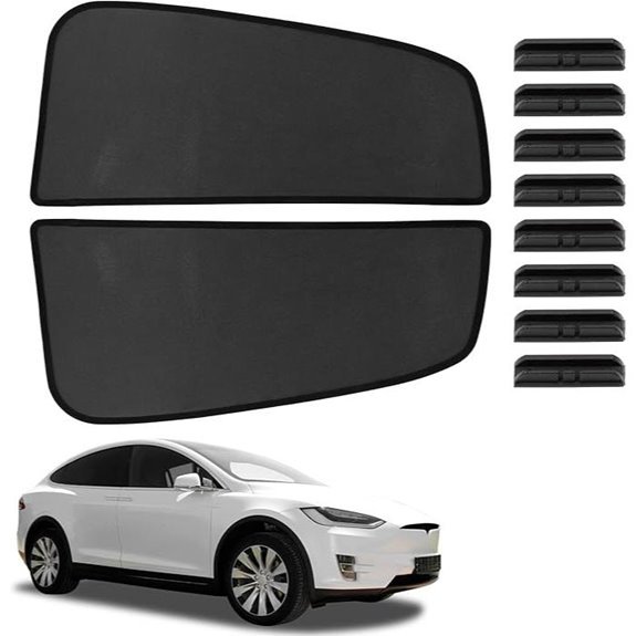 Tesla Model X Car Window Shades (2 Pack)